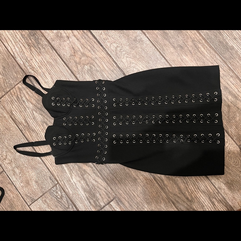 Brand New Bebe little black dress